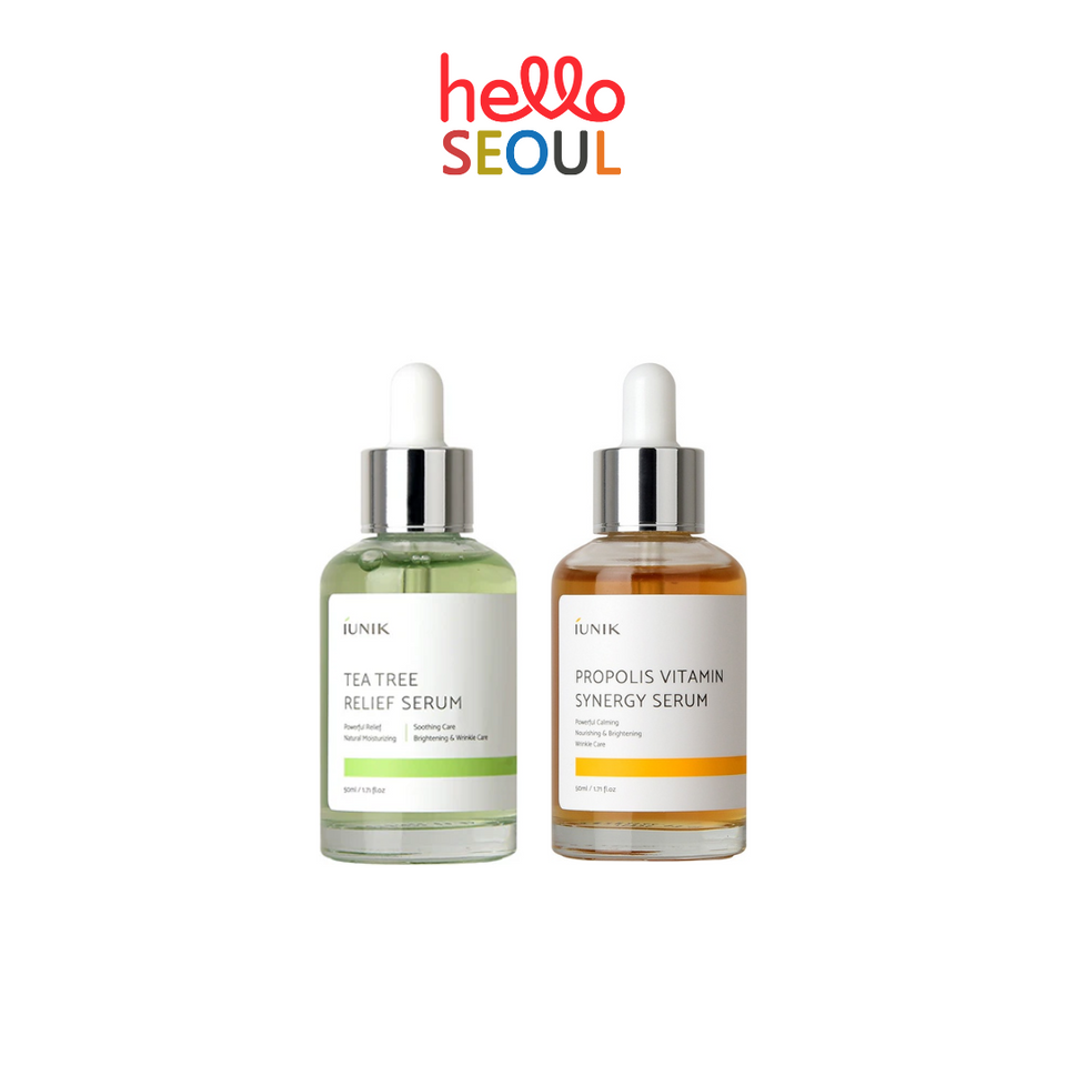 IUNIK Propolis Vitamin Synergy/Tea Tree Serum 50ml (2 Options)