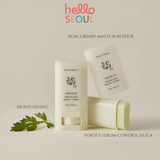 Beauty of Joseon Matte Sun Stick: Mugwort + Camellia SPF50+ PA++++