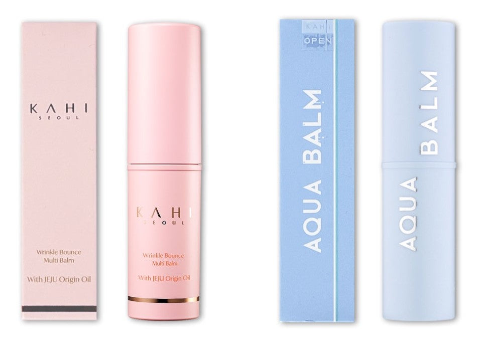 KAHI Wrinkle Bounce Multi Balm & Kahi Aqua Balm SPF50+ 9g