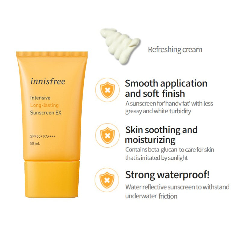Innisfree Intensive Long-lasting Sunscreen EX SPF50+ PA++++ 50mL