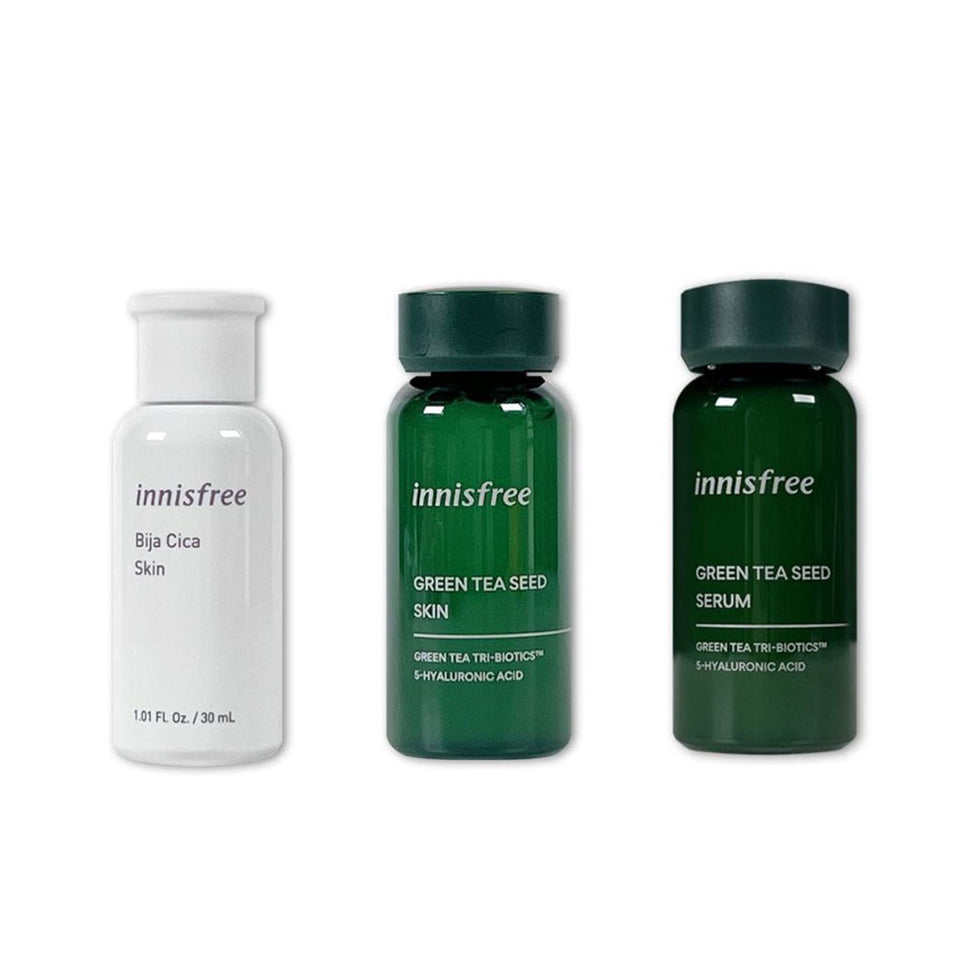 Innisfree Bija Cica Skin/ Green Tea Seed Skin/ Serum 30ml (3 Options)