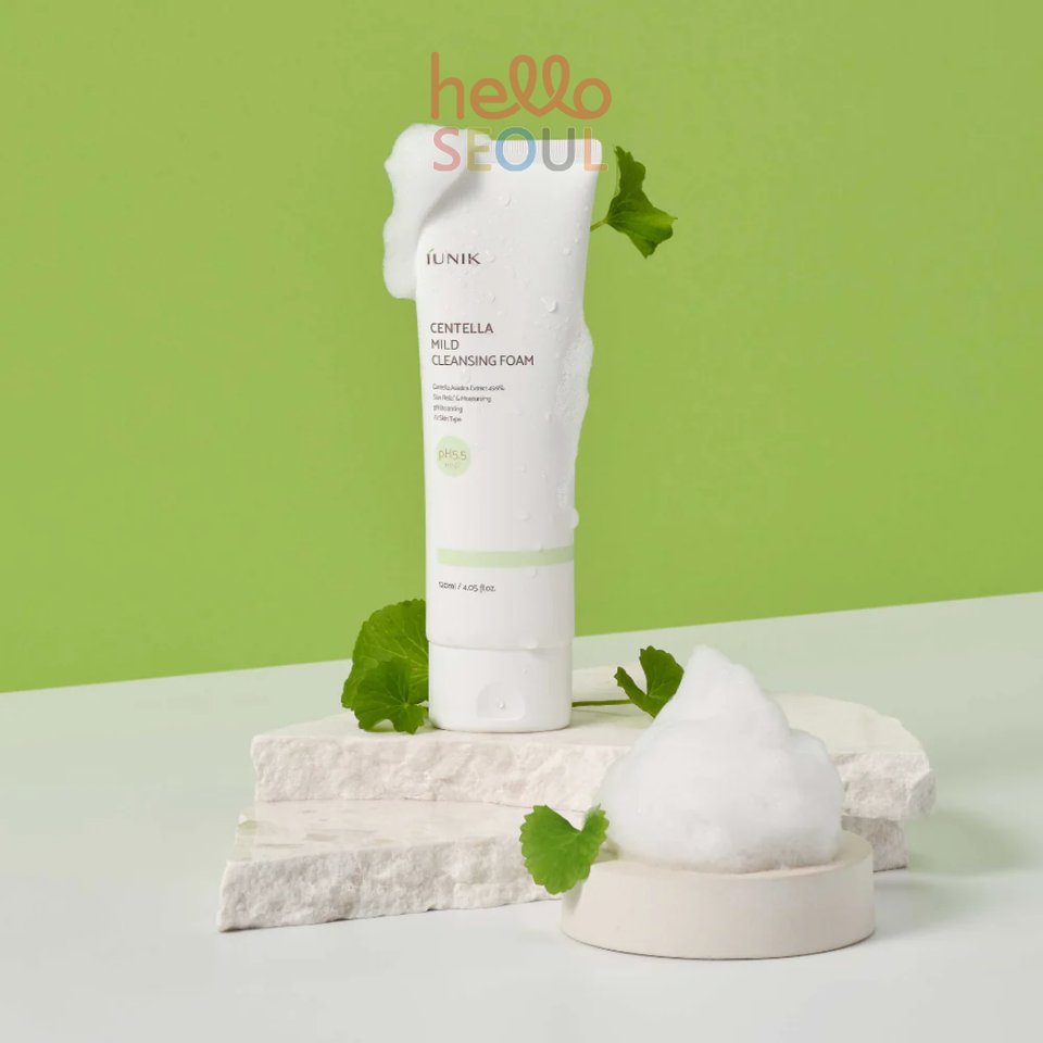 IUNIK Centella Mild Cleansing Foam 120ml