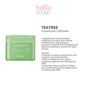 MEDIHEAL TeaTree Trouble Pad (100ea)
