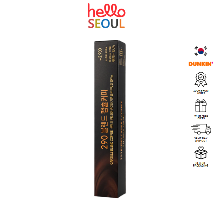 DUNKIN Central Park 290 Blend Capsule Coffee Nespresso Compatible [LIMITED EDITION]