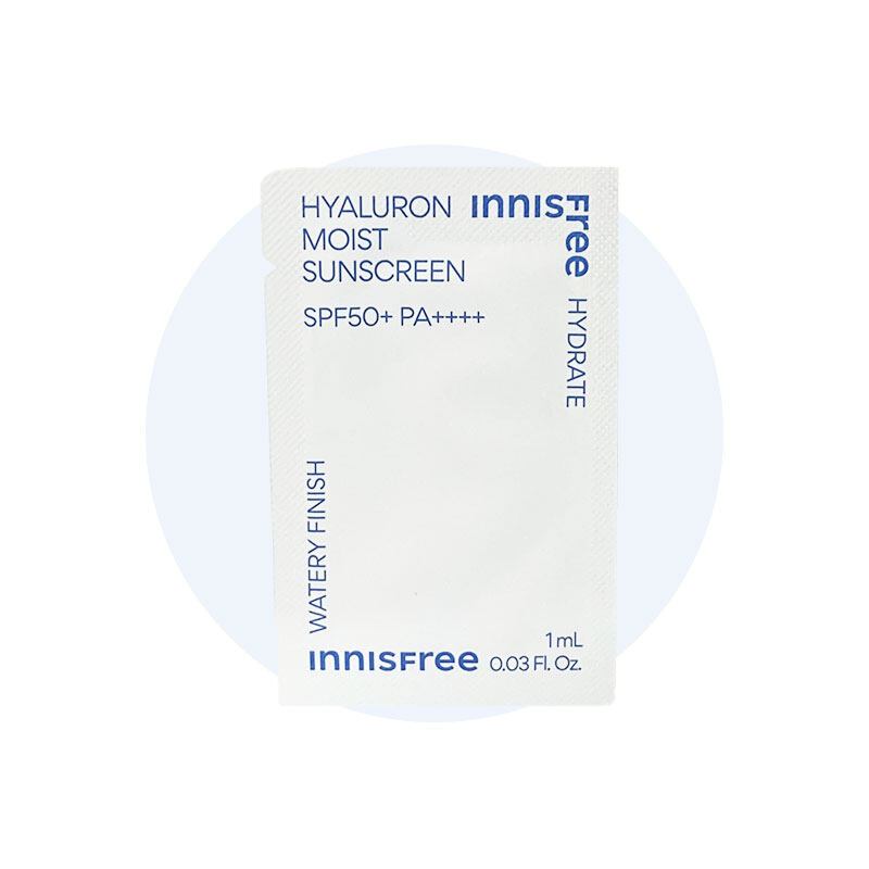 Innisfree Hyaluron Moist Sunscreen SPF50+ PA+++ (1ml Sample)