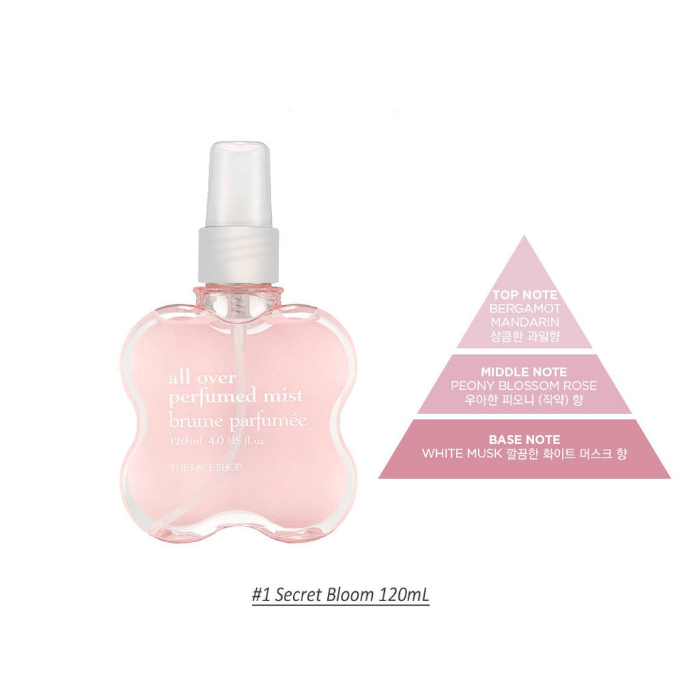 The Face Shop All Over Perfume Mist 120ml