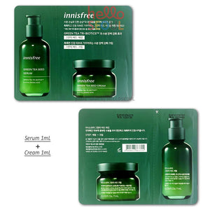 Innisfree Green Tea Seed Serum + Cream 1ml [2in1 Sample]