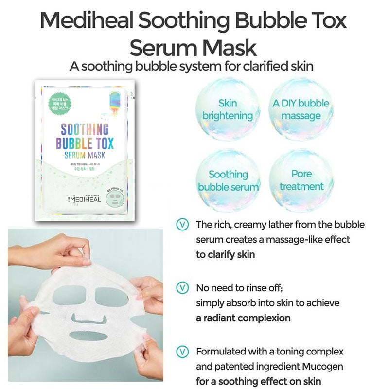 Mediheal Bubble Tox Serum Mask