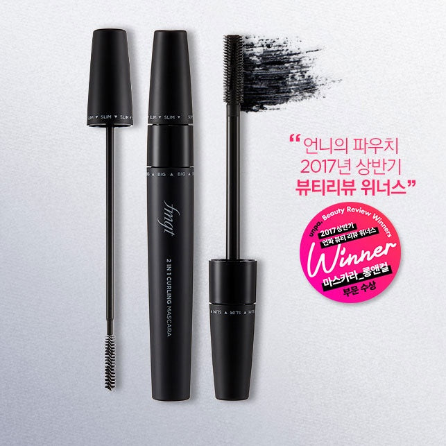 The Face Shop FMGT 2in1 Curling Mascara 01 Black 8.5g