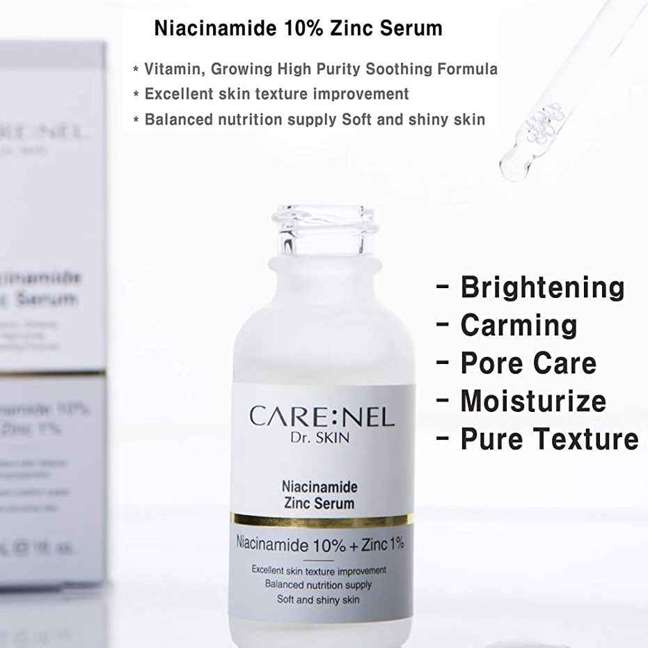 CARE:NEL Niacinamide 10% + Zinc 1% 30ml