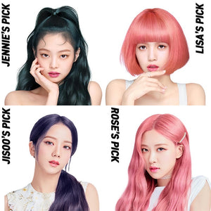 Mise En Scene Hello Bubble x Black Pink Dye Hair Coloring Permanent Color
