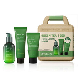 Innisfree Green Tea Seed Serum & Cream Duo Set 3items