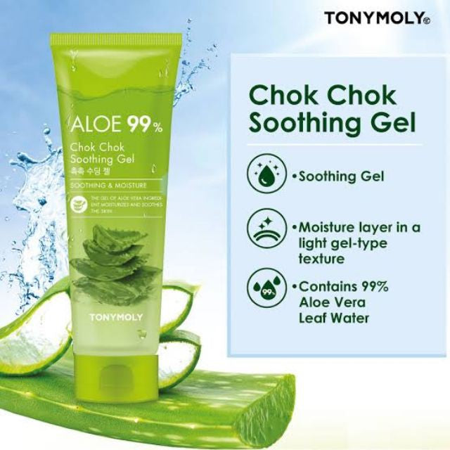 TONYMOLY Aloe 99% Chok Chok Soothing Gel 250ml
