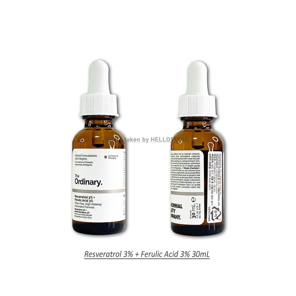 The Ordinary Resveratrol 3% + Ferulic Acid 3% - 30ml