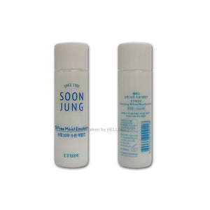 Etude_House Soon Jung pH5.5 Relief Toner/5.5 Cleansing Water/10-Free Moist Emulsion mini Sample