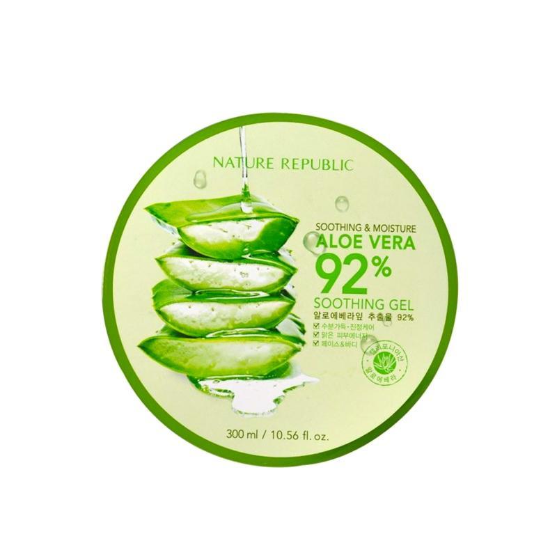 Nature Republic Aloe Vera 92% Moisture And Soothing Gel 300mL