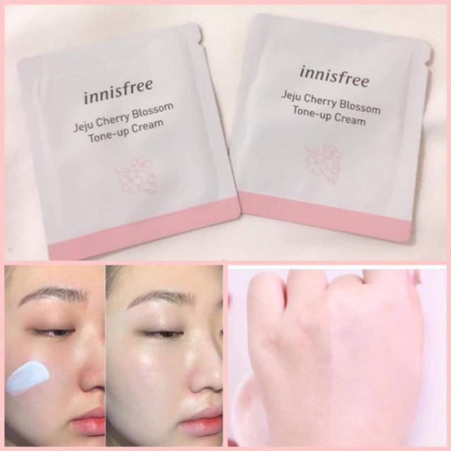 Innisfree Jeju Cherry Blossom Tone-up Cream 1ml Sample