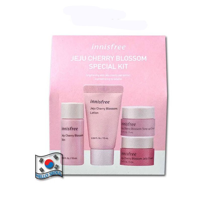 Innisfree Jeju Cherry Blossom Special Kit 4 Items Sample
