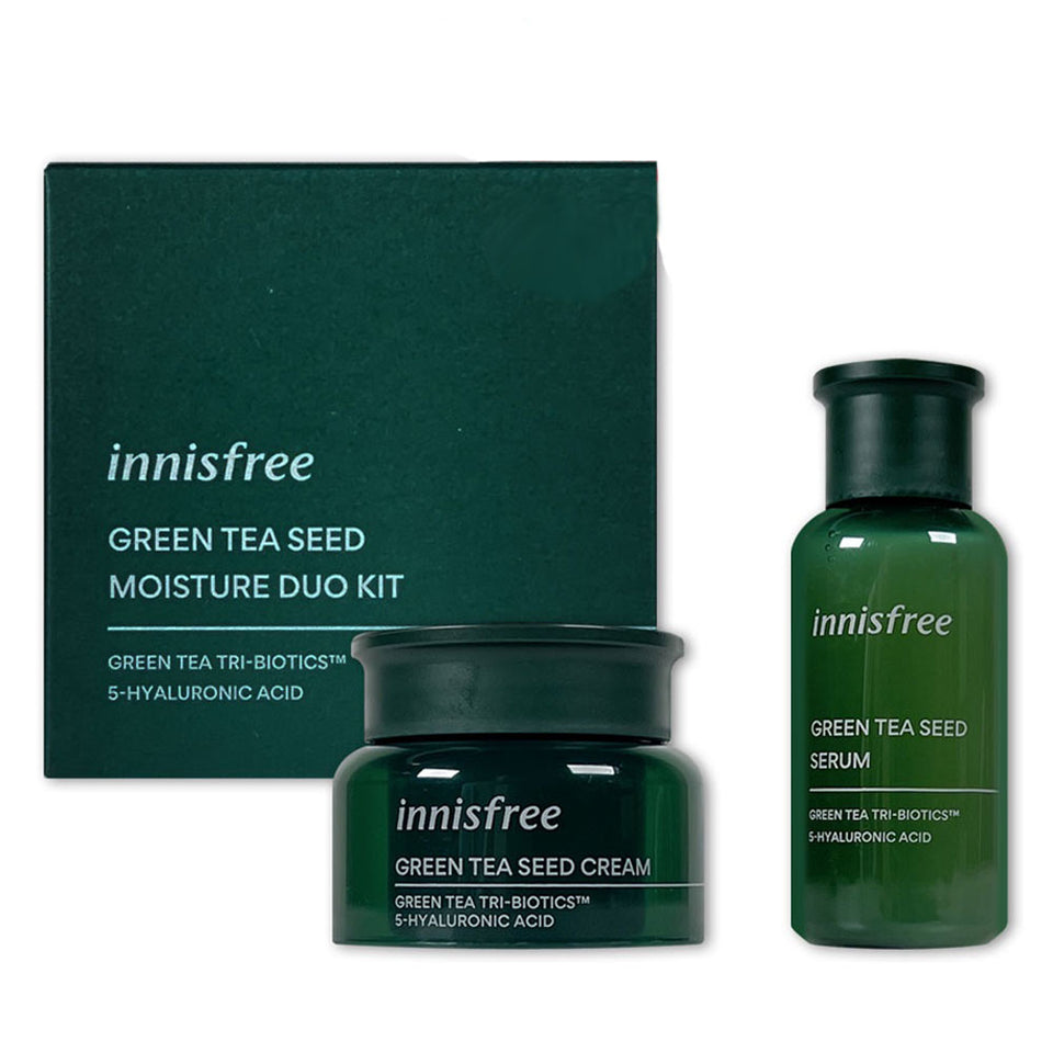 Innisfree Green Tea Seed Moisture Duo Serum 30mL + Cream 20mL