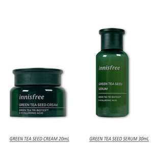 Innisfree Green Tea Seed Moisture Duo Serum 30mL + Cream 20mL