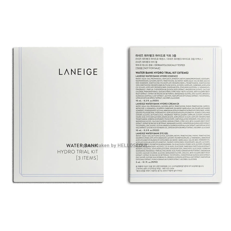 Laneige Water Bank Hydro Trial Kit [3 Items]