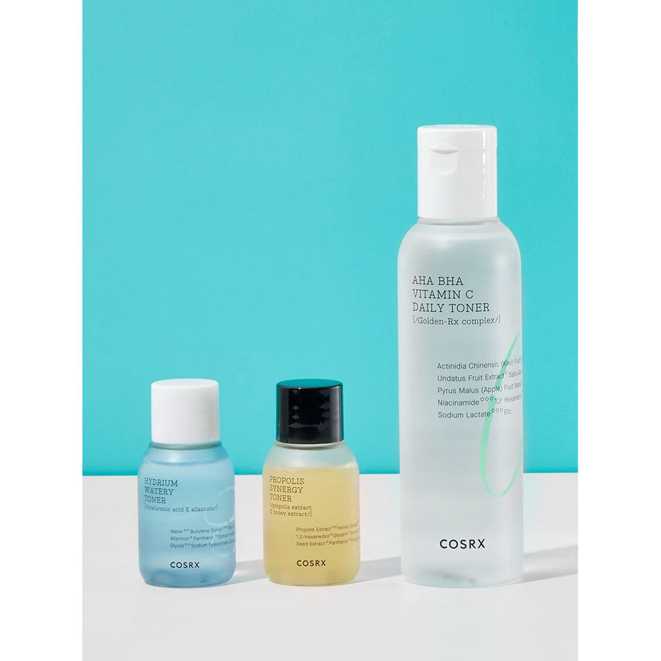 COSRX [ Refresh AHA BHA Vitamin C Daily Toner + Free Gift] RX BRIGHTENING - FIND YOUR GO-TO TONER