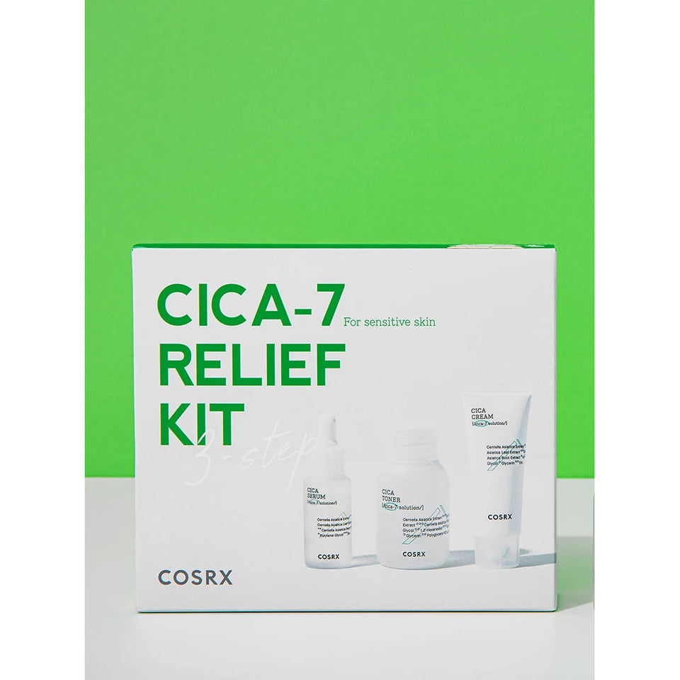 Cosrx Cica-7 Relief Kit 3 Step