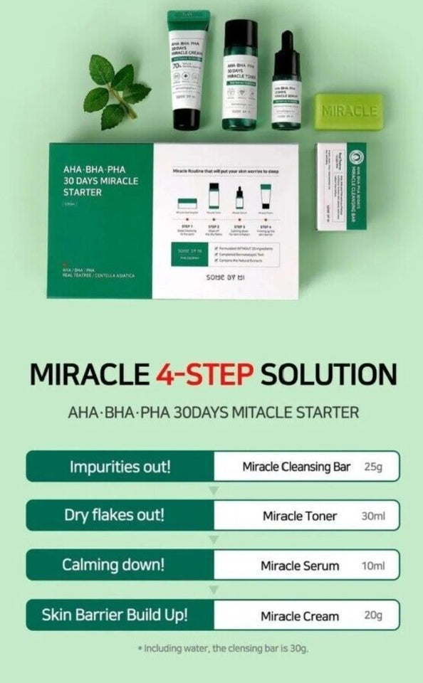 SOME BY MI AHA BHA PHA 30 Days Miracle Starter 4 Kit