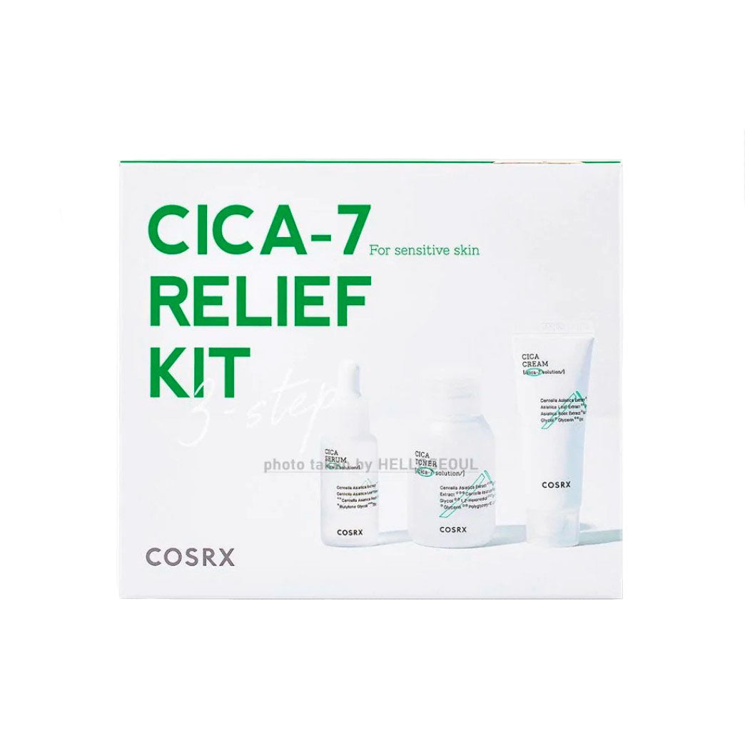 Cosrx Cica-7 Relief Kit 3 Step