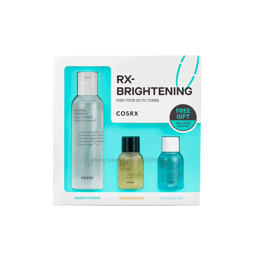 COSRX [ Refresh AHA BHA Vitamin C Daily Toner + Free Gift] RX BRIGHTENING - FIND YOUR GO-TO TONER