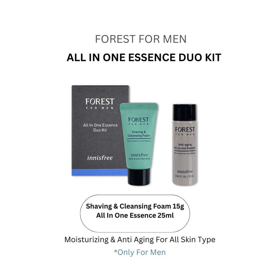 Innisfree Forest For Men Fresh Skin Duo Set/Korean Cosmetics/Toner