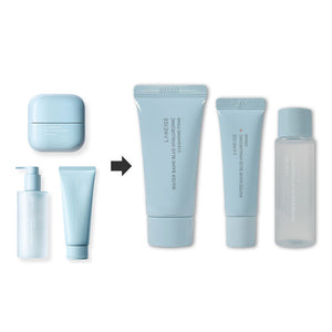 Laneige Water Bank Blue Hyaluronic Cleansing Foam I Cleansing Oil l Cream Samples