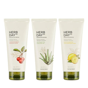 The Face Shop Herb Day 365 Master Blending Facial Cleansing Foam 170mL